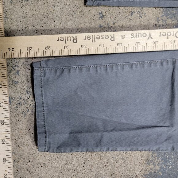 Lot of GAP Kids Boys Size 8 Gray Tan Chino Khaki Dress Pants Adjustable Uniform - Picture 2 of 14